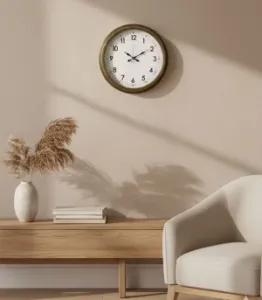Retro Eskitme Duvar Saati | 40 cm | Butik Saat