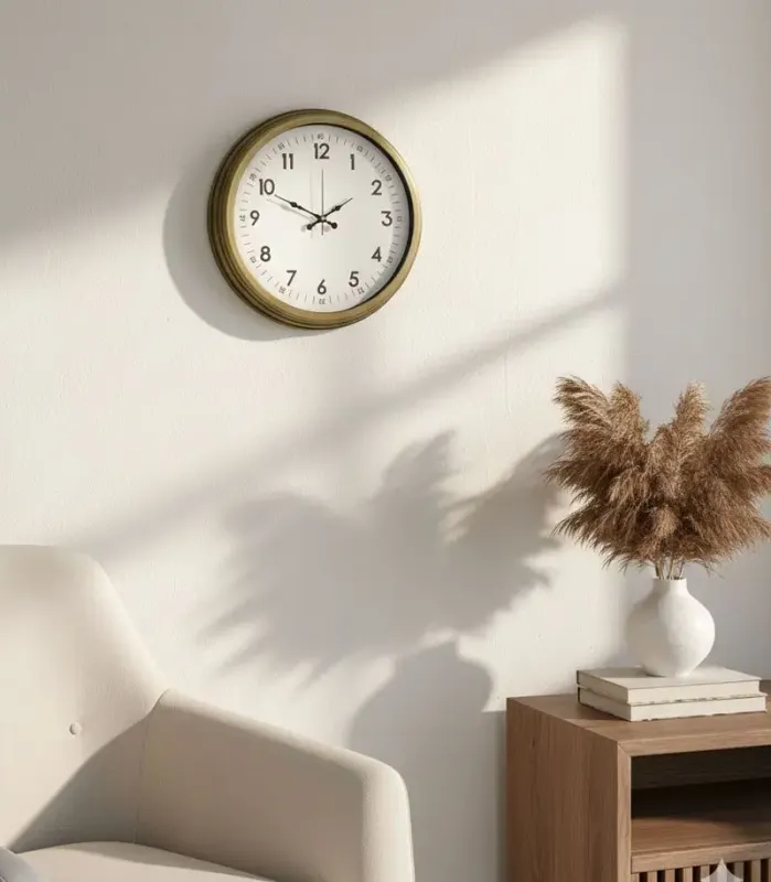 Toptan Retro Eskitme Duvar Saati | 40 cm | Butik Saat