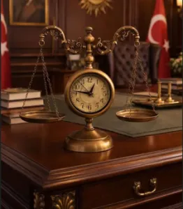 Toptan Metal Adalet Terazili Avukat - Hukuk Ofisi Hediyelik Eşya | 43x48 cm