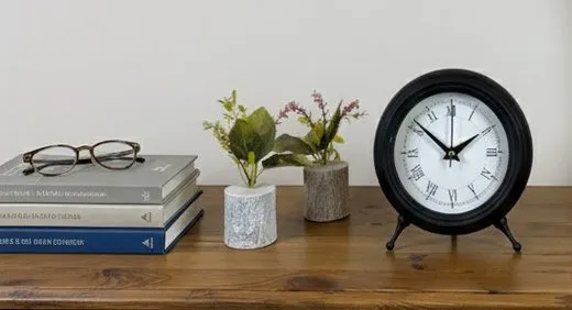 Dekoratif Masa Saatleri – Metal ve Ahşap Modeller